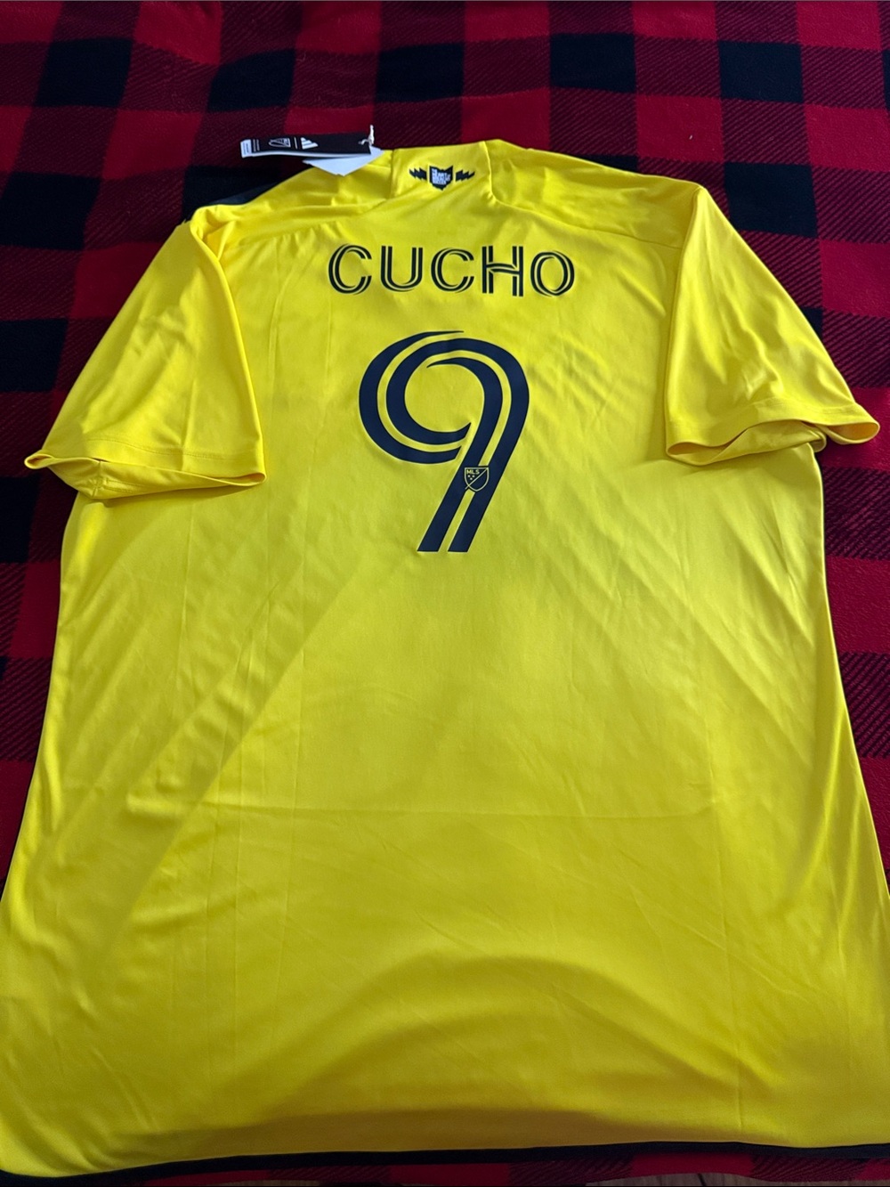 Columbus Crew 🇺🇸 #9 Cucho Hernández MLS 2024-25 Adidas Home Jersey